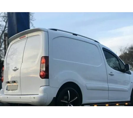 Citreon Berlingo II & Peugeot Partner II Yrs 2008 - on 2 Piece Roof Spoiler for Split Rear Doors