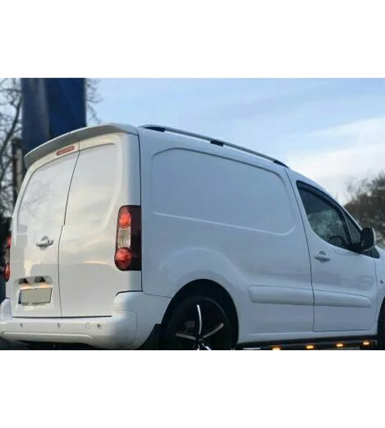 Citreon Berlingo II & Peugeot Partner II Yrs 2008 - on 2 Piece Roof Spoiler for Split Rear Doors