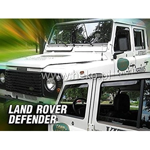 Land Rovers Defender Yrs 89 - On Brand New Heko 4 Piece Wind Deflectors