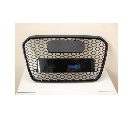Audi A6 C7 Yrs 11-15 ,Honeycomb Gloss Black Grill Surround RS6 Look NEW