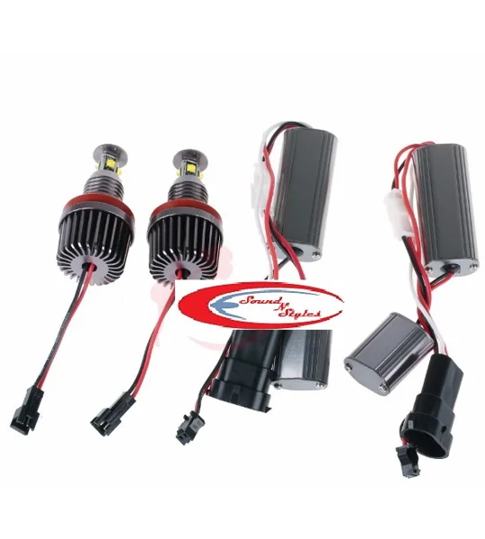 BMW E82 E90 E92 E60 X5 X6 H8 40Watt LED Xenon White Angeleyes Halo Module Marker LED