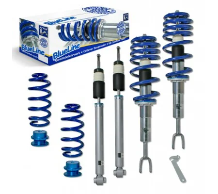 JOM BLUELINE AUDI A4 B6 B7 TDI YRS 01 - 07 FULLY ADJUSTABLE SUSPENSION Coilovers