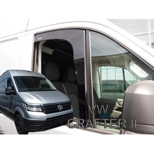 VW Crafter Yrs 2017 - onwards Brand New Heko 2 Piece Wind Deflectors