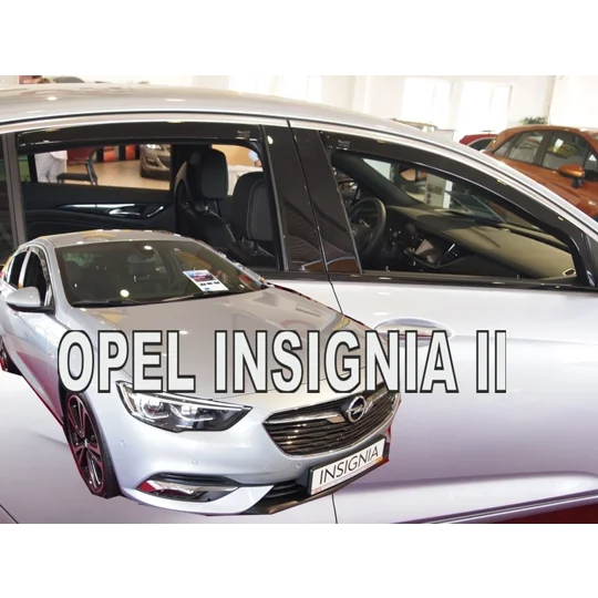 Opel Insignia MK 2 Yrs 17-on 5drs Brand New Heko 4 Piece Wind Deflectors