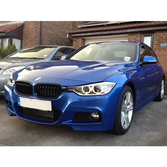 BMW F30 F31 3 Series Yrs 12-16 Black Kidney Bonnet Grills