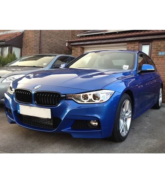 BMW F30 F31 3 Series Yrs 12-16 Black Kidney Bonnet Grills