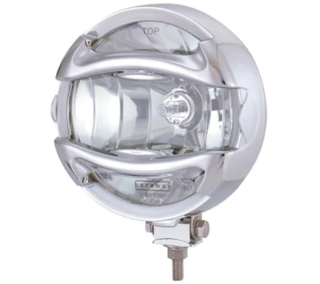 Single Boreman STAINLESS STEEL 8'' Spot Light 4x4 & Van Bull bar A bar