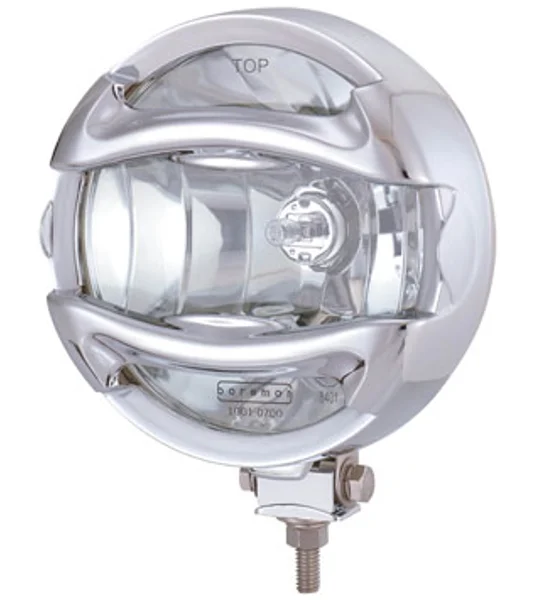 Single Boreman STAINLESS STEEL 8'' Spot Light 4x4 & Van Bull bar A bar
