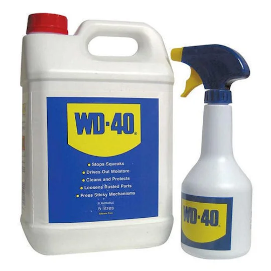 WD40 + APPLICATOR BOTTLE 5 LITRE 5L SPRAY LUBRICATION