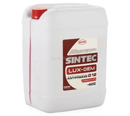 Sintec G12 Red Ready To Use Engine Coolant -40 C