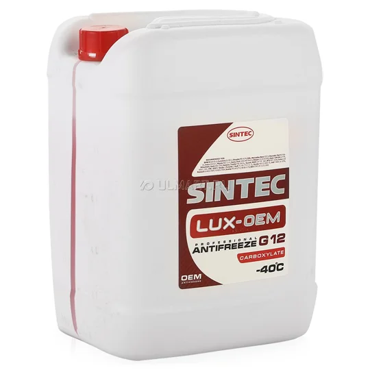 Sintec G12 Red Ready To Use Engine Coolant -40 C