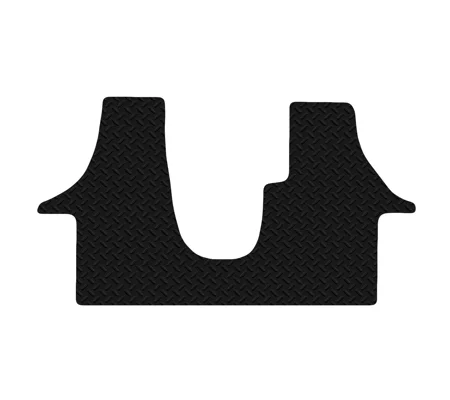 VW Transporter T5 T5.5 Yrs 03-14 Single Piece Heavy Duty 6mm Rubber Floor Mat