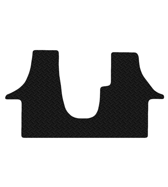 VW Transporter T5 T5.5 Yrs 03-14 Single Piece Heavy Duty 6mm Rubber Floor Mat