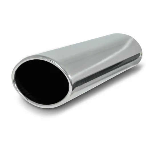 Stainless Steel Weld ON Exhaust Tip Oval 120x80mm