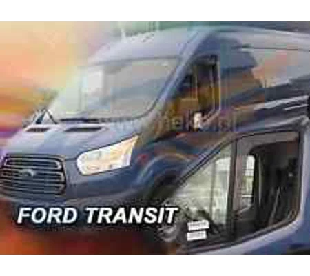 Ford Transit 2014-up Brand New Heko 2 Piece Wind Deflectors 15308