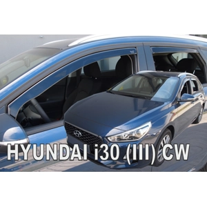 Hyundai I30 Yrs 2017 on Brand New Heko 4 Piece Wind Deflectors 17291