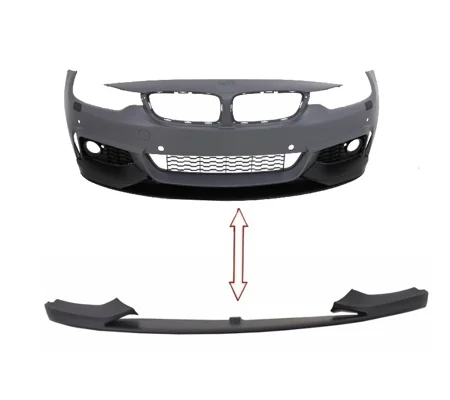 Front Bumper Spoiler Lip BMW 4 Series F32 F33 F36 Coupe Cabrio Grand Coupe M-Performance