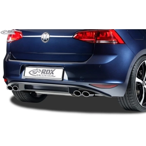 VW Golf Mk 7 VII Yrs 12-18 R20 Design Rear Bumper Diffuser Twin Exit Exhaust