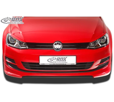 VW Golf Mk 7 VII Yrs 12-18 Front Bumper Lip Splitter Spoiler