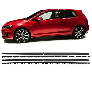 VW Golf Mk 7 VII Yrs 12-18 GTI Sideskirts Trims