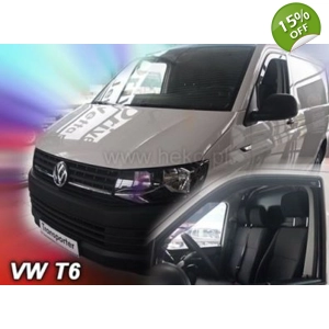 VW Transporter T5/T6 Van Yrs 2003-2019 On Brand New Heko 2 Piece Wind Deflectors 31146