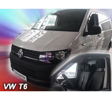 VW Transporter T5/T6 Van Yrs 2003-2019 On Brand New Heko 2 Piece Wind Deflectors 31146