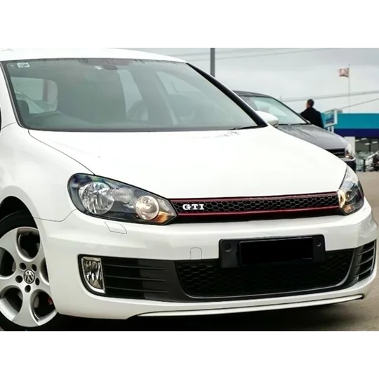 VW Golf MK 6 VI 09-12 GTI Full Front Bumper Incl Foglights & Grills Plastic 3DR & 5DR