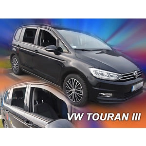 VW Touran III Yrs 2015 On Brand New Heko 4 Piece Tinted Wind Deflectors 31005