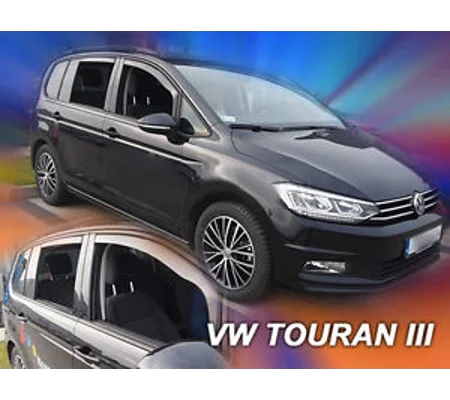 VW Touran III Yrs 2015 On Brand New Heko 4 Piece Tinted Wind Deflectors 31005