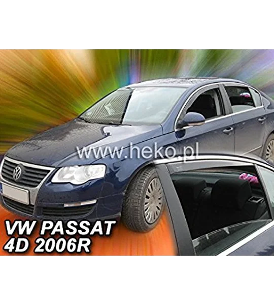 VW Passat 3C B6 YRS 06-09 Brand New Heko 4 Piece Wind Deflectors 31154