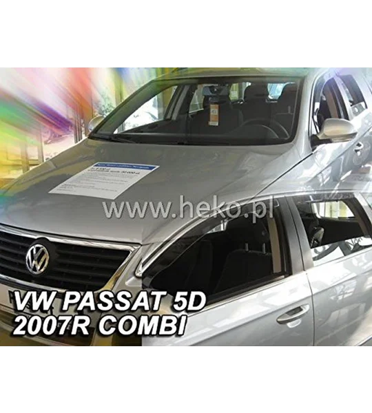 VW Passat 3C B6 B7 Combi Estate YRS 08-13 Brand New Heko 4 Piece Wind Deflectors 31170
