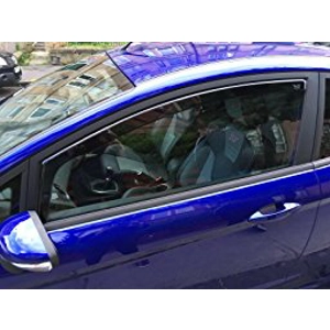Ford Fiesta MK 6 3Drs Yrs 09 - 17 , Brand New Heko 2 Piece Wind Deflectors 15229