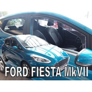 Ford Fiesta MK 7 5Drs Yrs 2017 on , Brand New Heko 4 Piece Wind Deflectors 15325