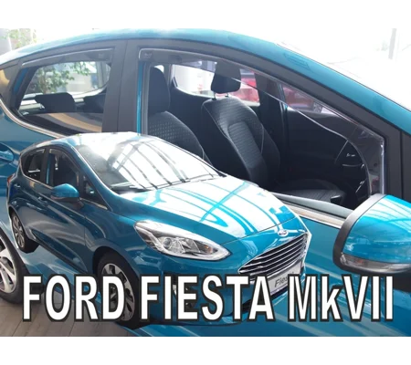 Ford Fiesta MK 7 5Drs Yrs 2017 on , Brand New Heko 4 Piece Wind Deflectors 15325