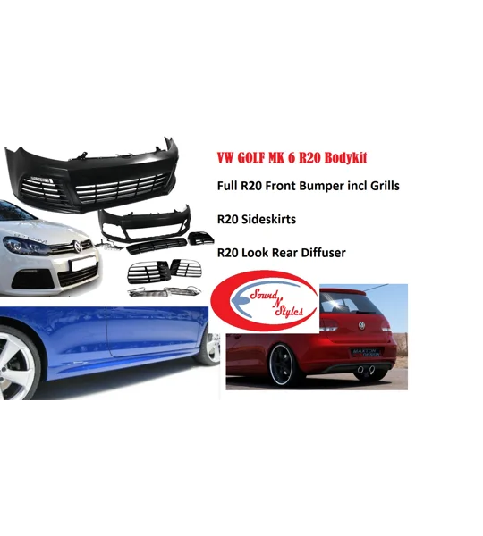 Full R20 Bodykit Styling Golf VI 6 2008-2013