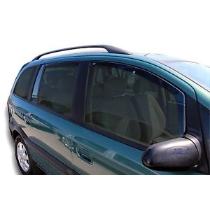 Opel Vauxhall Zafira Yrs 99-05 Brand New 4 Piece Heko Wind Deflectors