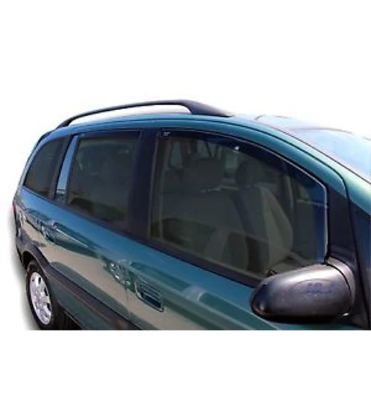 Opel Vauxhall Zafira Yrs 99-05 Brand New 4 Piece Heko Wind Deflectors