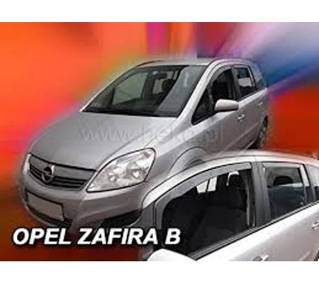 Opel Vauxhall Zafira B Yrs 05-13 Brand New 4 Piece Heko Wind Deflectors