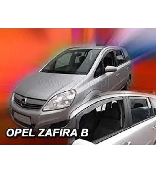 Opel Vauxhall Zafira B Yrs 05-13 Brand New 4 Piece Heko Wind Deflectors