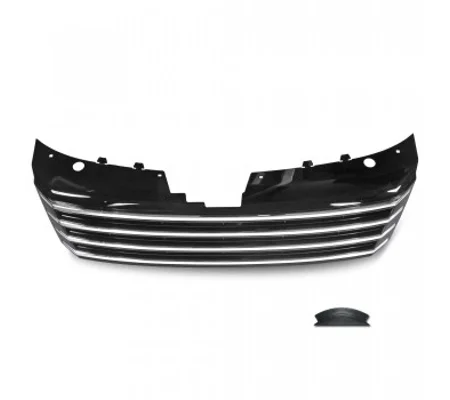 VW Passat B7 Yrs 10-14 Black / Chrome Debadged Grill R36 Styles