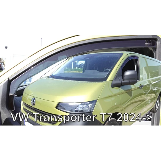 VW Transporter T7 2024 on Brand New Heko 2 Piece Wind Deflectors