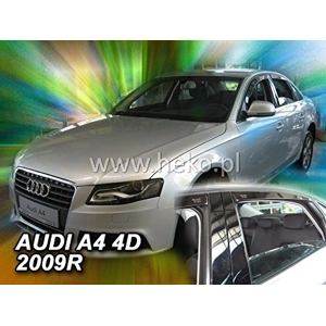 Audi A4 B8 Yrs 08 -15 Brand New Heko Brand New 4 Piece Wind Deflectors Visors 10233