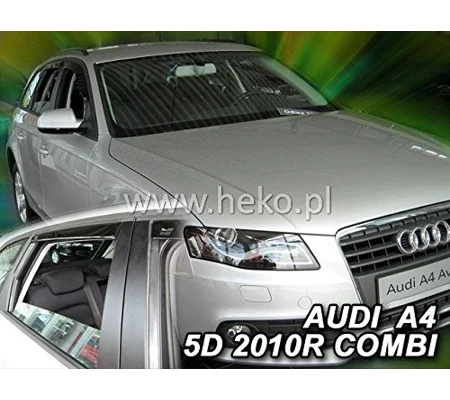 Audi A4 B8 Avant Yrs 08 -15 Brand New Heko Brand New 4 Piece Wind Deflectors Visors