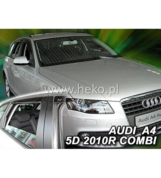Audi A4 B8 Avant Yrs 08 -15 Brand New Heko Brand New 4 Piece Wind Deflectors Visors