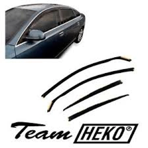 Audi A6 C6 4dr Yrs 2004 - 2011 Brand New Heko 4 Piece Wind Deflectors Heko 10217