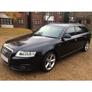 Audi A6 C6 5dr Avant Yrs 04- 09 Brand New Heko 4 Piece Wind Deflectors Heko 10243