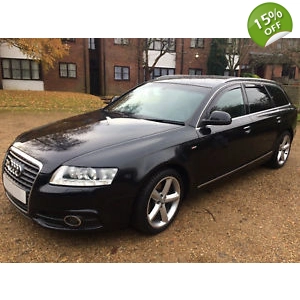 Audi A6 C6 5dr Avant Yrs 04- 09 Brand New Heko 4 Piece Wind Deflectors Heko 10243