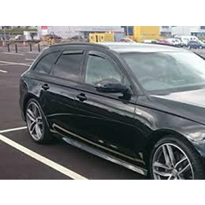 Audi A6 C7 Avant Yrs 2012 onwards 4 Piece Wind deflectors Team Heko 10250