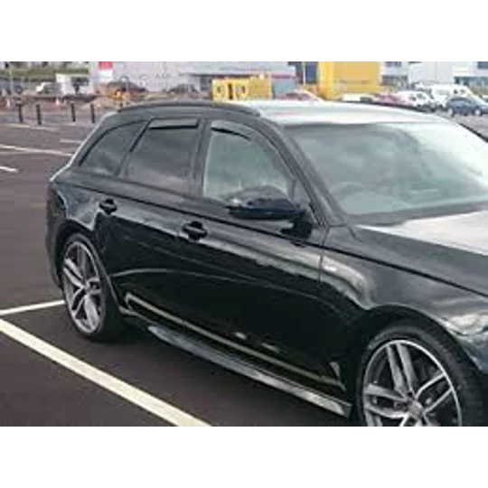 Audi A6 C7 Avant Yrs 2012 onwards 4 Piece Wind deflectors Team Heko 10250