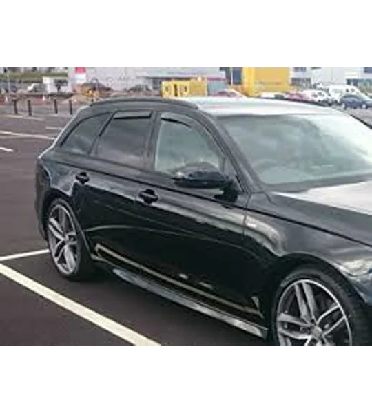 Audi A6 C7 Avant Yrs 2012 onwards 4 Piece Wind deflectors Team Heko 10250